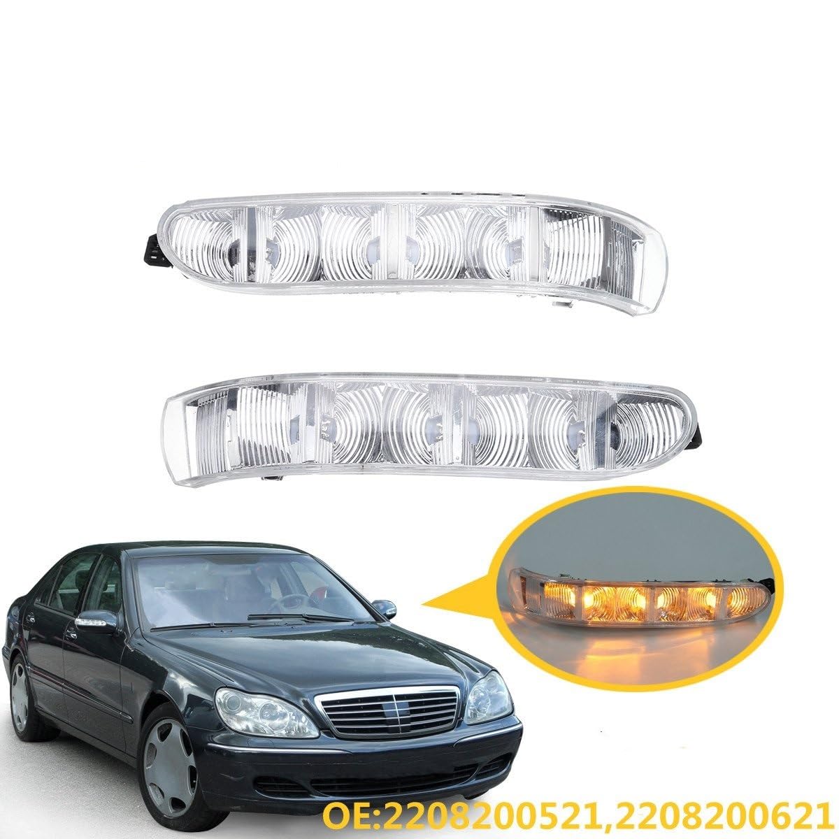 Amazon.com: For Mercedes For Benz CLS W220 W215 2003 2004 2005